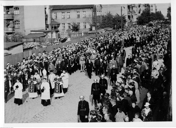 Pogrzeb posła Wojciecha Korfantego w Katowicach, 20 sierpnia 1939 r