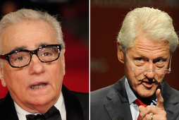 Martin Scorsese i Bill Clinton