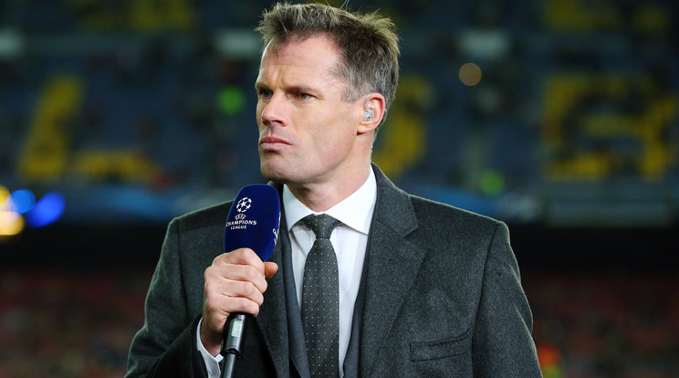 Jamie Carragher undorító dolgot művelt /Fotó: AFP