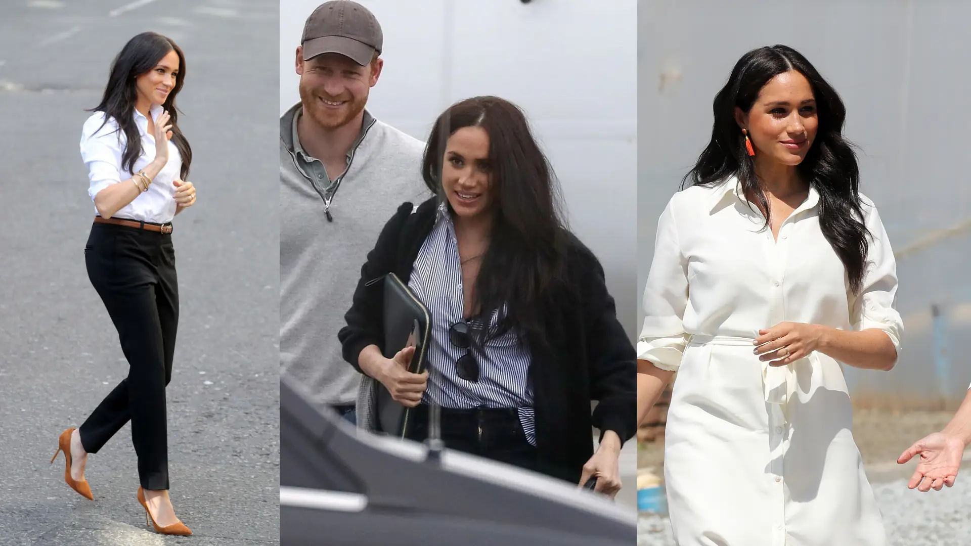 Meghan Markle pożegnała królewski dress code. Znowu można zobaczyć ją w jej ulubionych koszulach