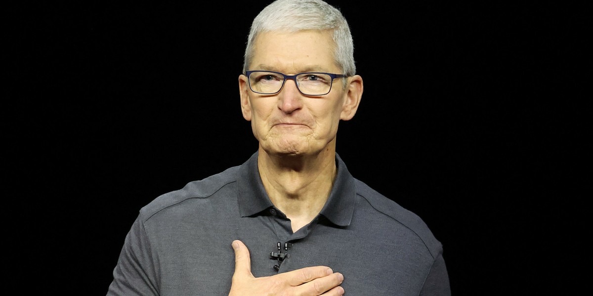 Prezes Apple Tim Cook