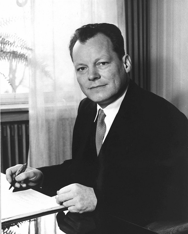  Willy Brandt w 1956 r.