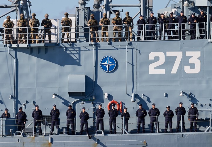 ORP KOŚCIUSZKO W PORCIE WOJENNYM W GDYNI