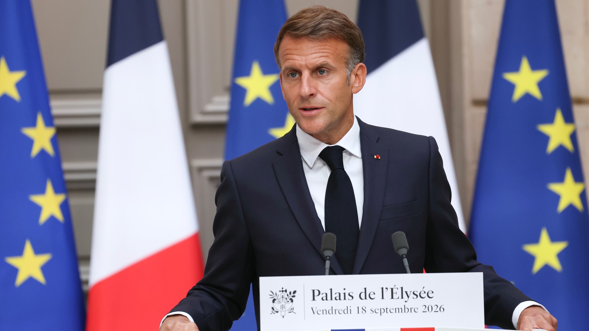 Francúzsky prezident Emmanuel Macron.
