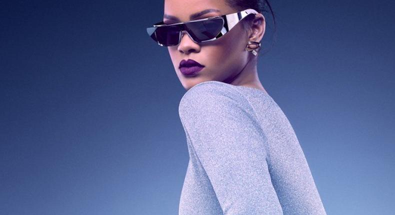 Singer, Rihanna has collaborated with Dior to produce a futuristic line up of sunglasses that are too cool for school. 