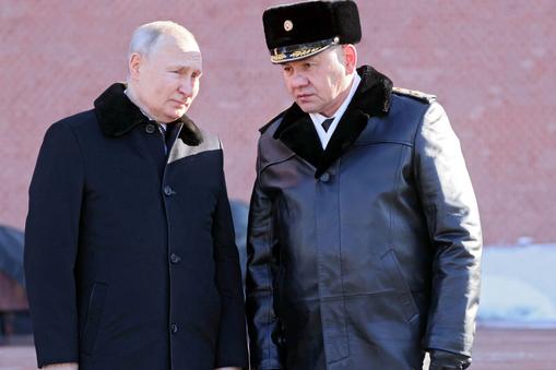 Władimir Putin i Sergej Shojgu