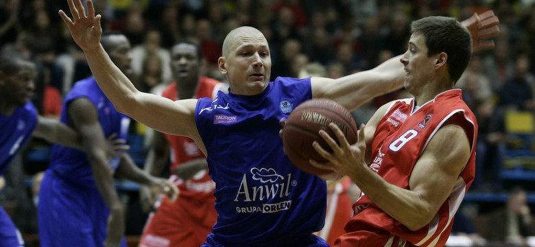 Ekstraklasa koszykarzy: Czwarta z rzędu porażka Anwilu Włocławek
