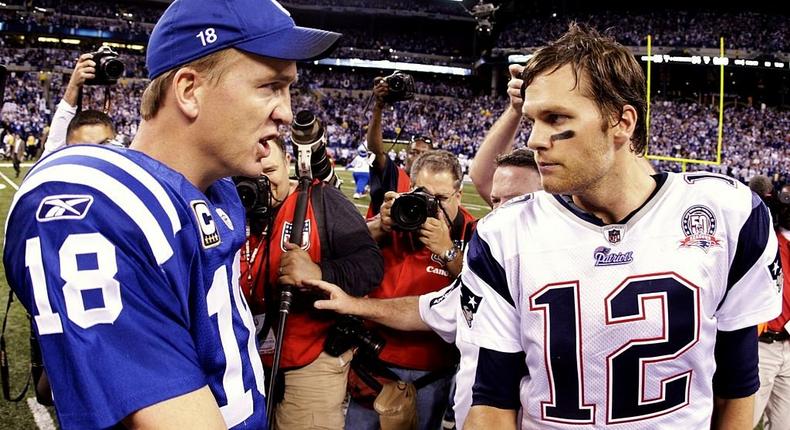 Peyton Manning and Tom Brady