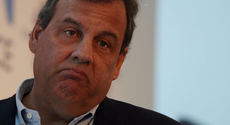 New Jersey Governor Chris Christie