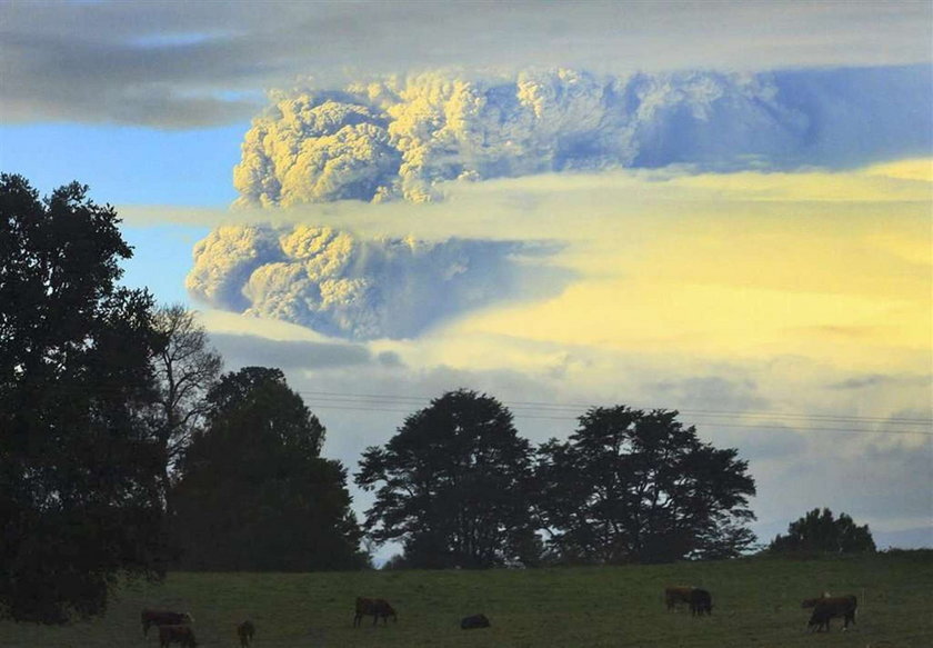 Co za zdjęcia! Zobacz wybuch wulkanu w Chile!