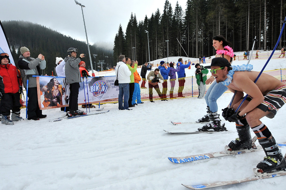 Słowacja - Bikini Ski 2013 w Jasnej pod Chopokiem