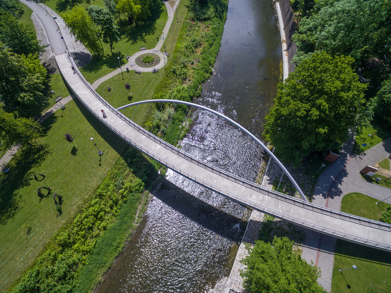 Most na Olzie w pobliżu Cieszyna