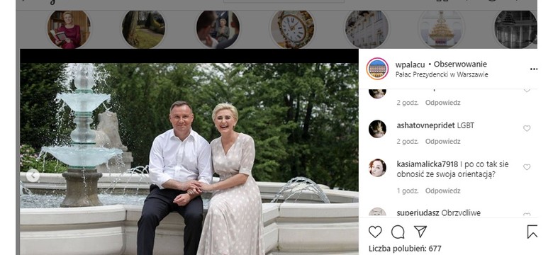 "I po co tak się obnosić ze swoją orientacją". Dudowie zhejtowani za świętowanie Dnia Pocałunku na Instagramie