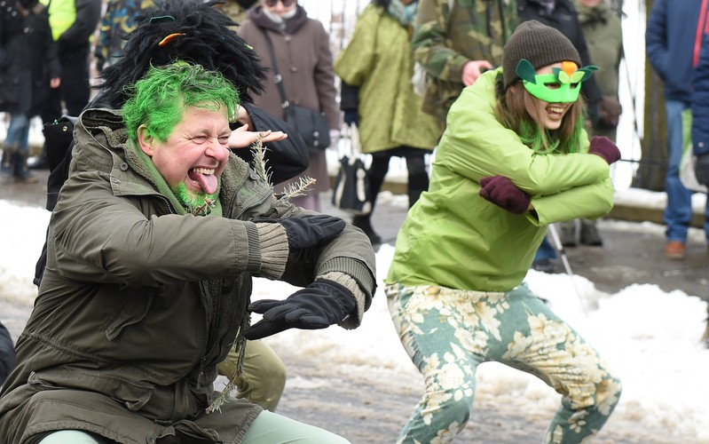 Marsz w obonie Puszczy Białowieskiej