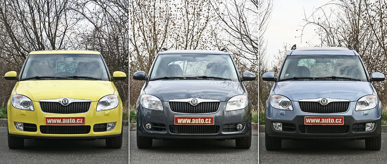 Škoda Fabia vs. Fabia Combi vs. Roomster – braterski pojedynek