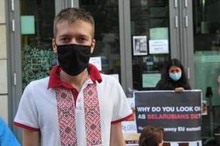 Białorusin rozpoczął strajk głodowy pod biurem PE w Warszawie. Domaga się reakcji unijnych władz