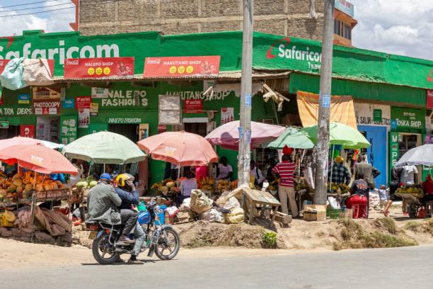 A market place in Kenya