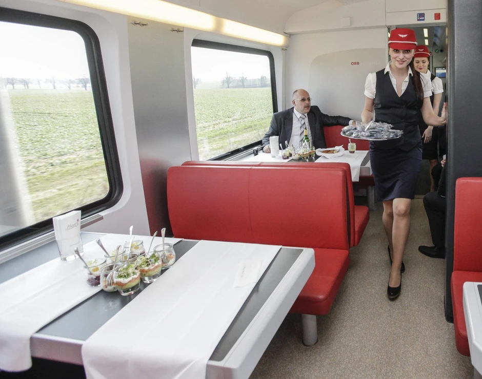 Unutrašnjost superbrzih vozova