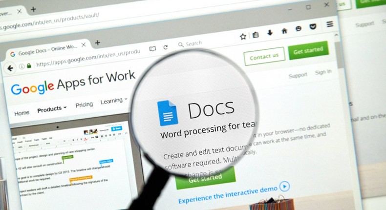 google docs mac pc