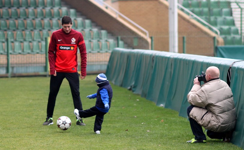 Robert Lewandowski spełnił marzenie małego chłopca
