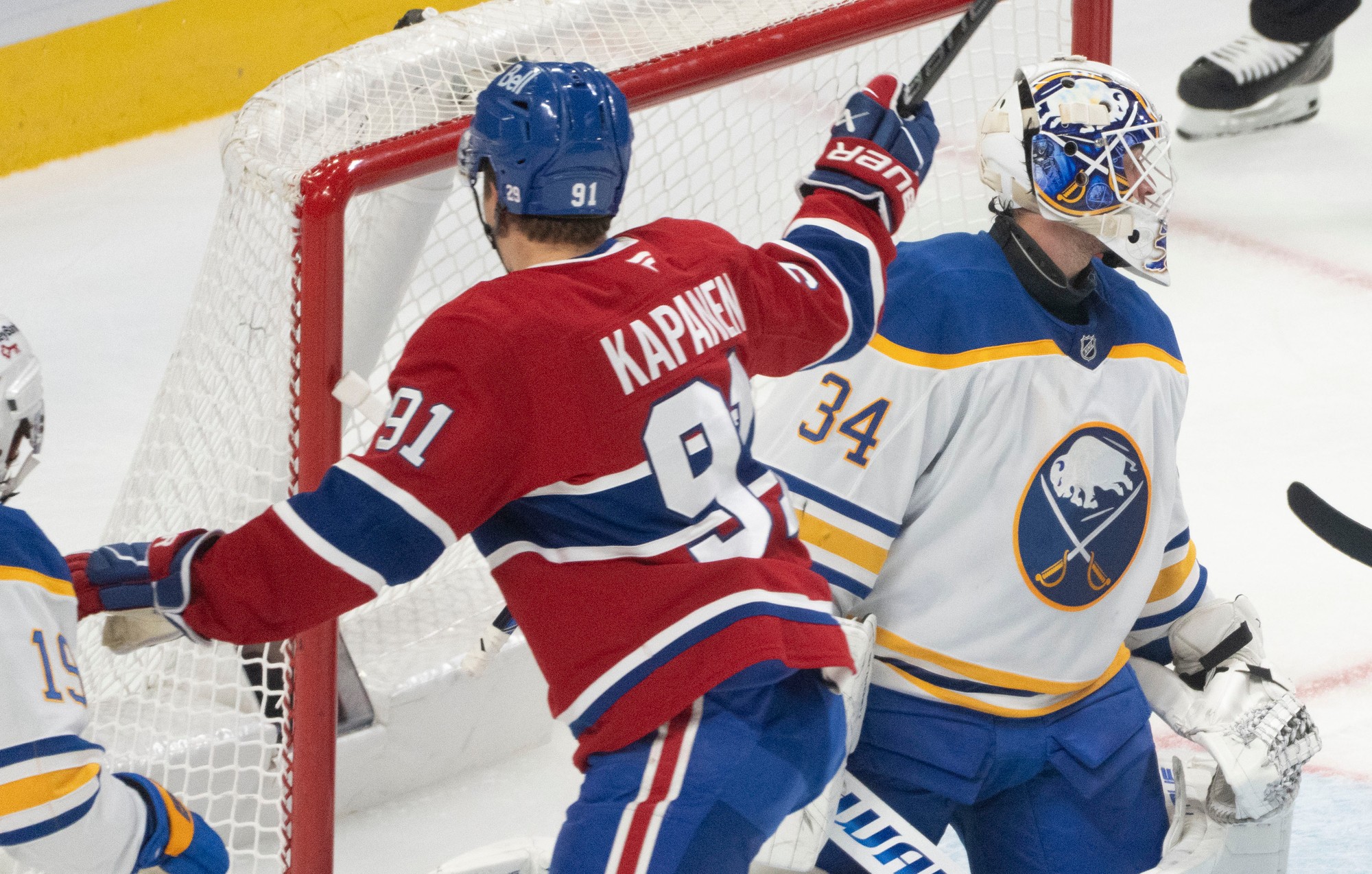 Zápas NHL: Montreal Canadiens - Buffalo Sabres. 