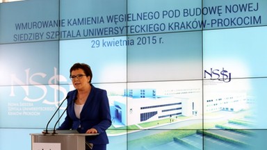 Wmurowano kamień węgielny pod budowę nowego Szpitala Uniwersyteckiego w Krakowie