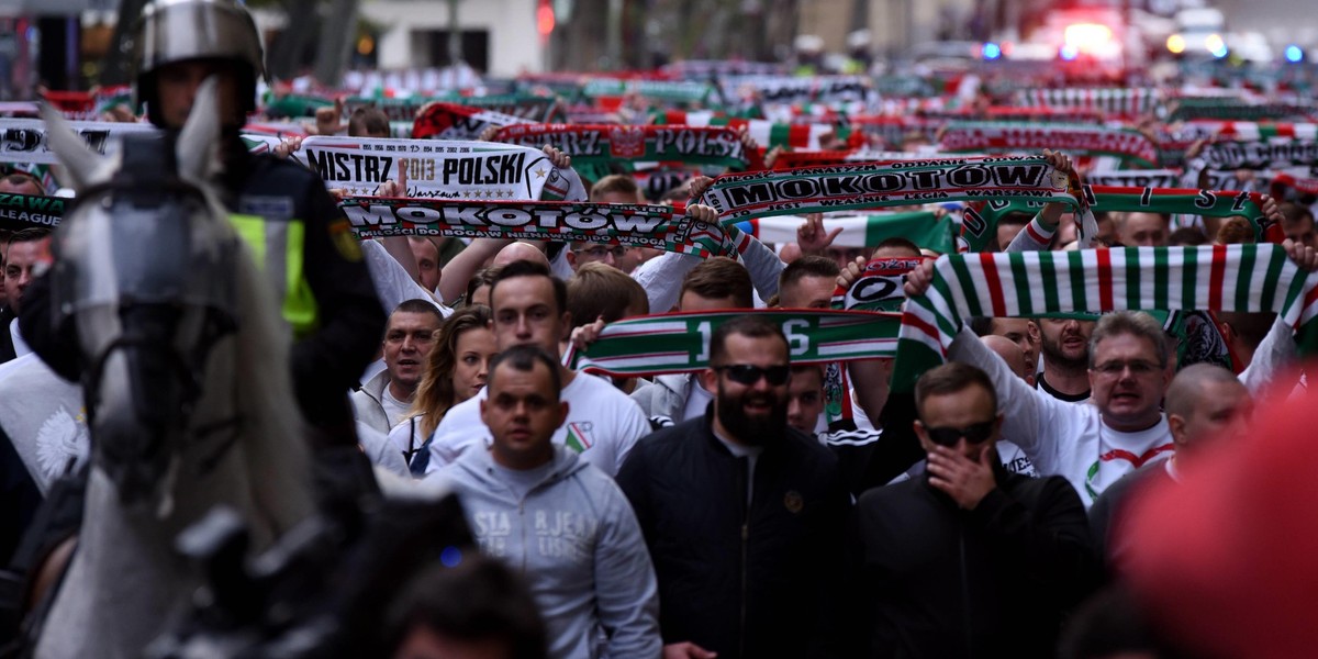 Kuriozalne oświadczenie kibiców Legii w sprawie zamieszek w Madrycie