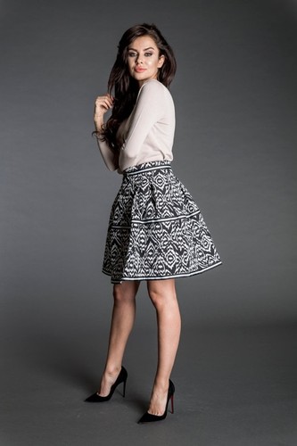 Natalia Siwiec w lookbooku kolekcji Tiffi wiosna/lato 2015