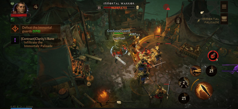 Diablo Immortal - screenshot z gry (wersja na Androida)