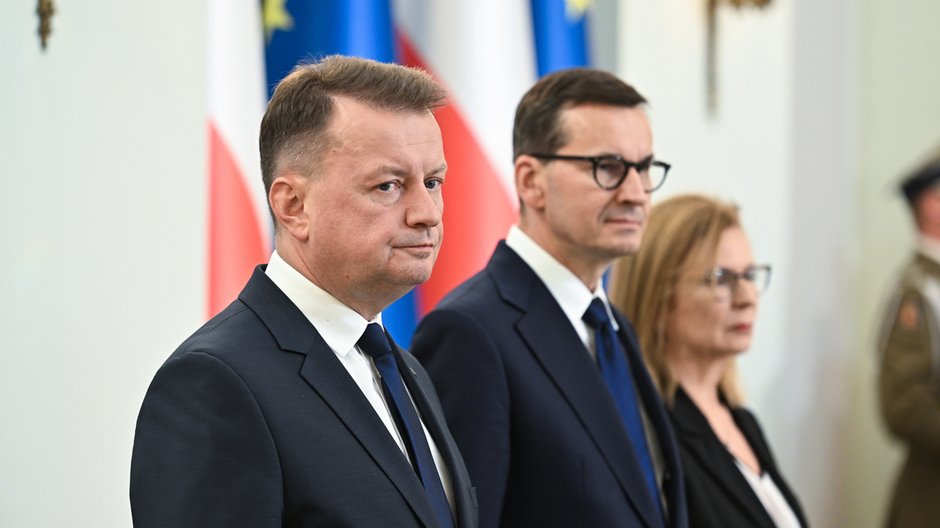 Mariusz Błaszczak i Mateusz Morawiecki