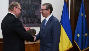 Aleksandar Vučić i Taras Kačka