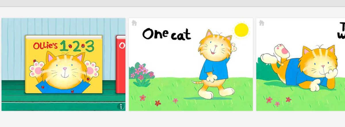 Ollie The Cat Sympatyczny kot Ollie chce nauczyć nasze dziecko liczyć - i bez wątpienia wie jak tego dokonać. Program charakteryzuje się piękną kolorową oprawą graficzną, a w tle przygrywa sympatyczna muzyka. Aplikacja została przygotowana z myślą o jedno-, dwu- i trzylatkach. Tytułowy Ollie to główny bohater serii znakomitych książek dla najmłodszych stworzonych przez Tima Warnesa. Platforma: Android