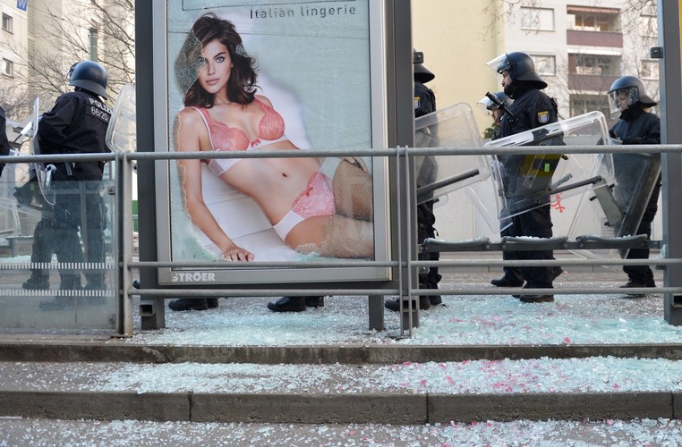 Zamieszki we Frankfurcie nad Menem