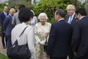 Wielka Brytania: Rodzina królewska gości przywódców G7 w ogrodzie botanicznym