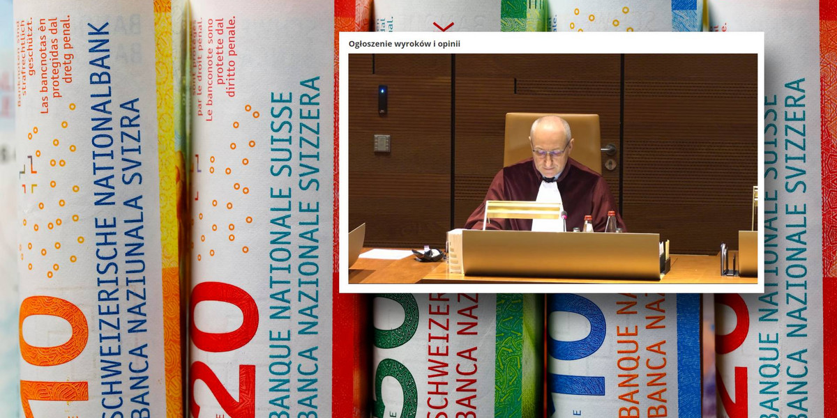 Maciej Szpunar, sędzia TSUE, ogłasza wyrok w sprawie frankowiczów