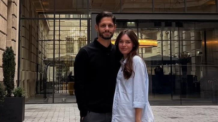 Bývalá herečka Mária Bartalos a jej manžel Adrián.