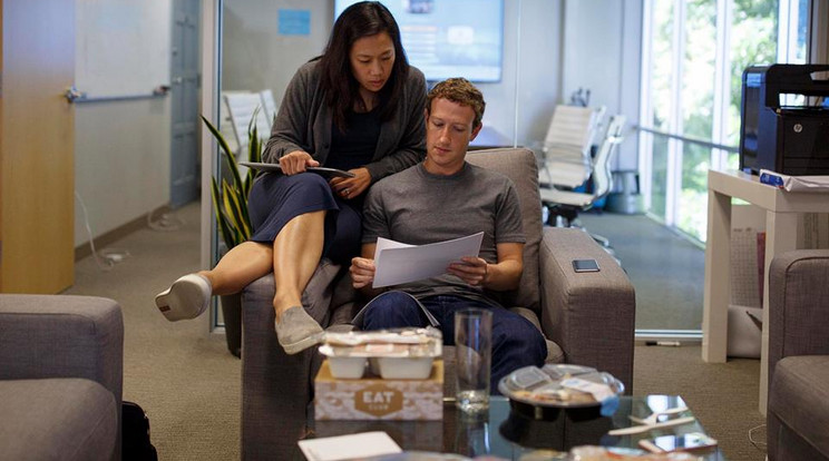 Mark Zuckerberg és Priscilla Chan /Fotó: Facebook - Mark Zuckerberg