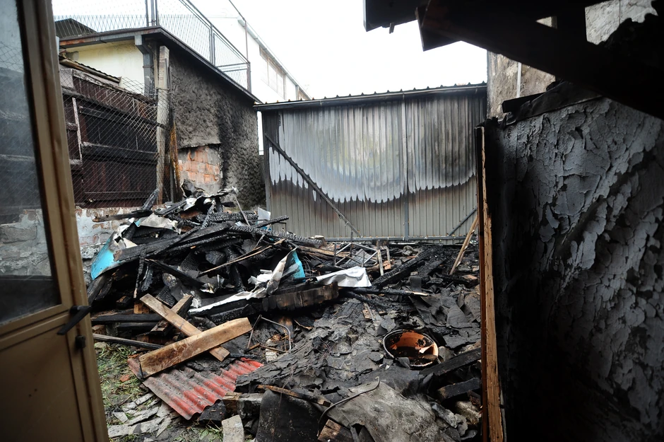 Šupe su se nalazile tik uz kuću