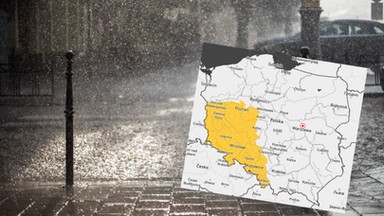 Silne burze nad Polską. IMGW wydało ostrzeżenia. Pierwsze opady i podtopienia