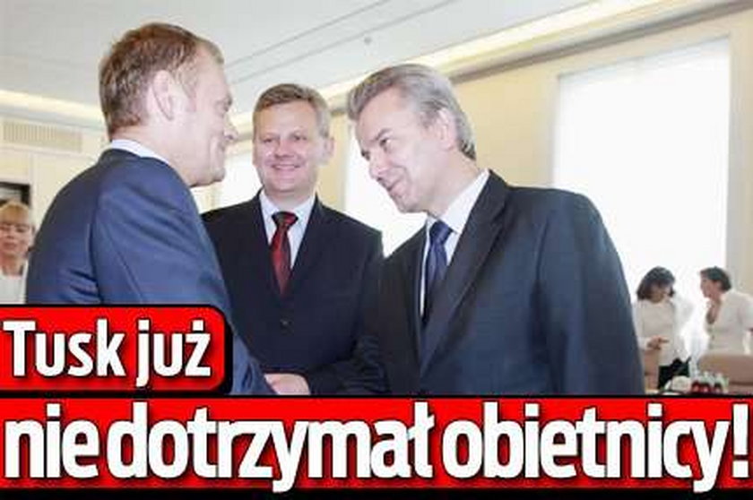 Ledwo po wyborach, a Tusk już nie dotrzymał obietnicy!