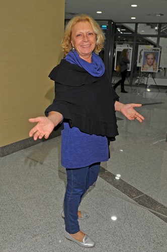 Ewa Wiśniewska na festiwalu w Gdyni