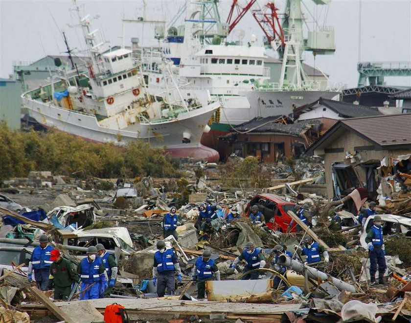 Skutki tsunami w Japonii