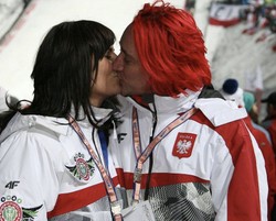 Mróz nie przeszkadza zakochanemu Michałowi