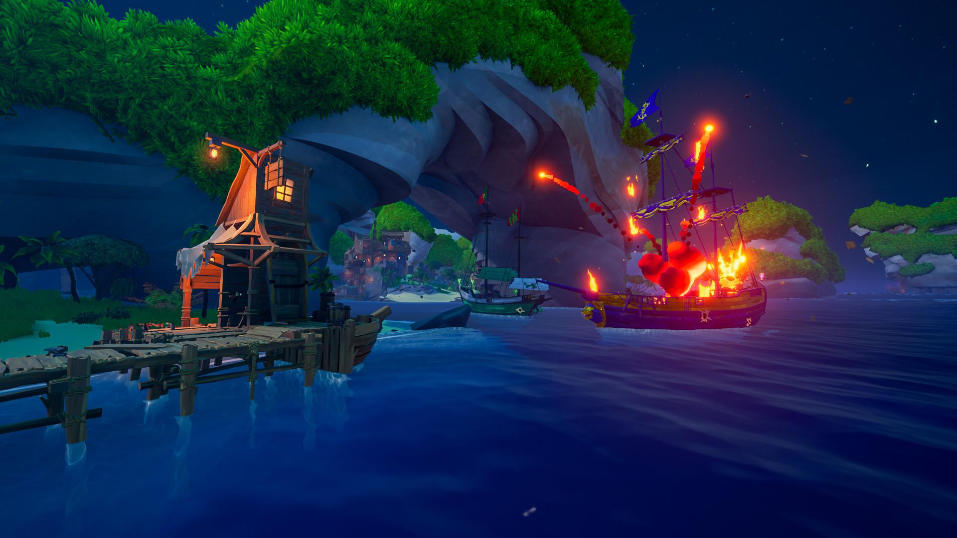 Oficiálny obrázok z hry Blazing Sails.