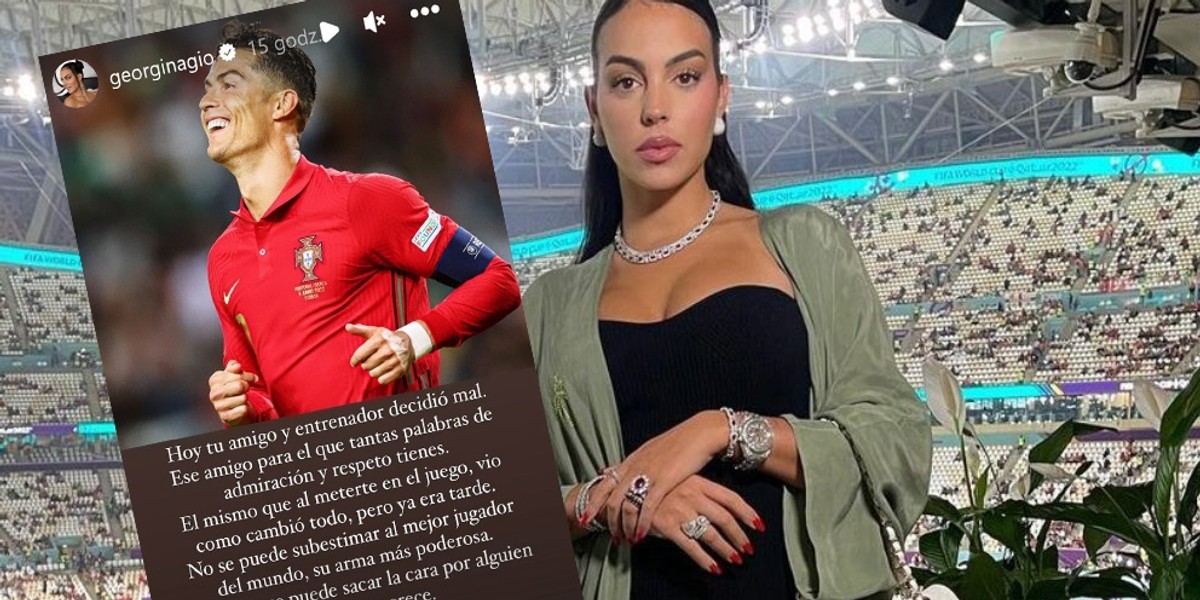 Georgina Rodriguez po raz kolejny stanęła w obronie ukochanego Cristiano Ronaldo. 