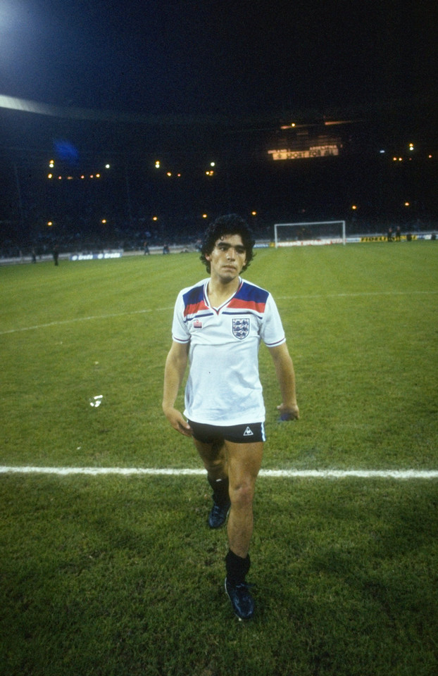 Diego Maradona w 1980 roku