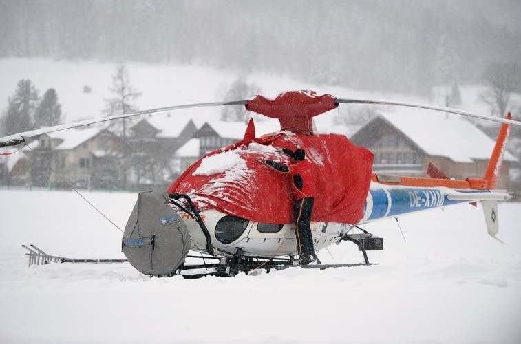 Helikopter, który 'zagra' w 'Spectre'