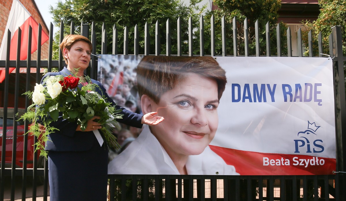 Kandydatka PiS na premiera Beata Szydło