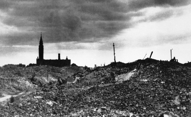 Kościół św. Augustyna pośrodku morza ruin. Tu było getto