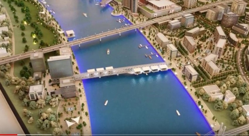 U okviru makete Beograda na vodi